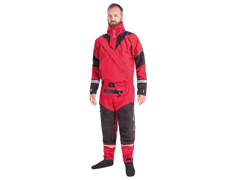Trockenanzug IONIC Cyclone SAR in rot