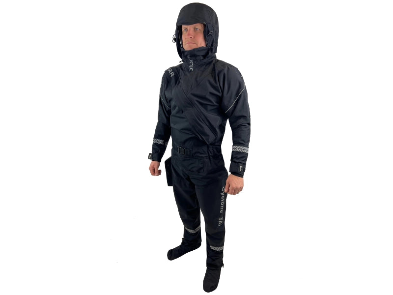 Trockenanzug IONIC Cyclone SAR in black, tactical