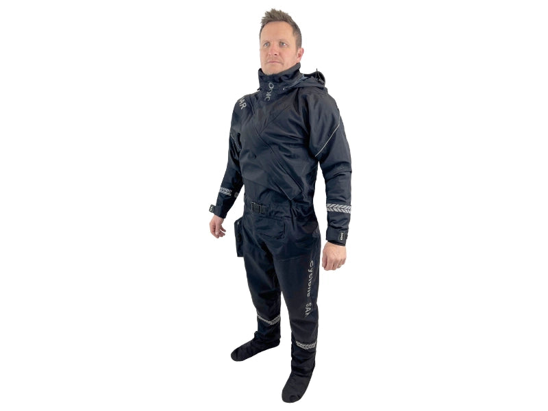 Trockenanzug IONIC Cyclone SAR tactical mit Kragen und Kapuze