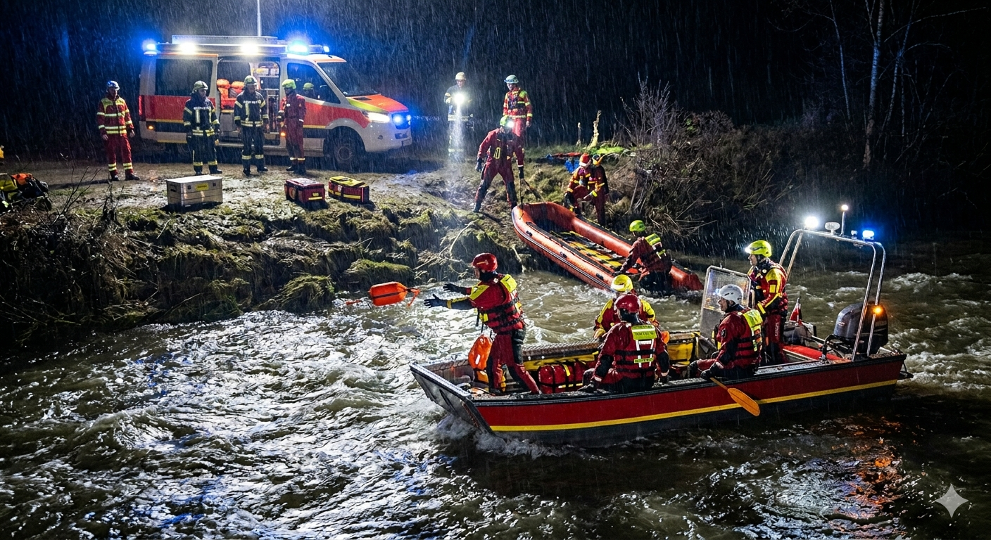 Technische Ausrüstung für Wasserrettung & Feuerwehr im Einsatzdienst