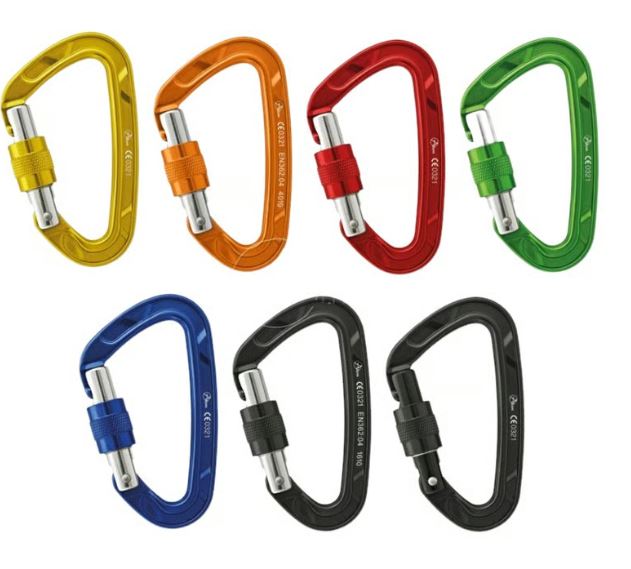 KARABINER D  SCREW CLASSIC