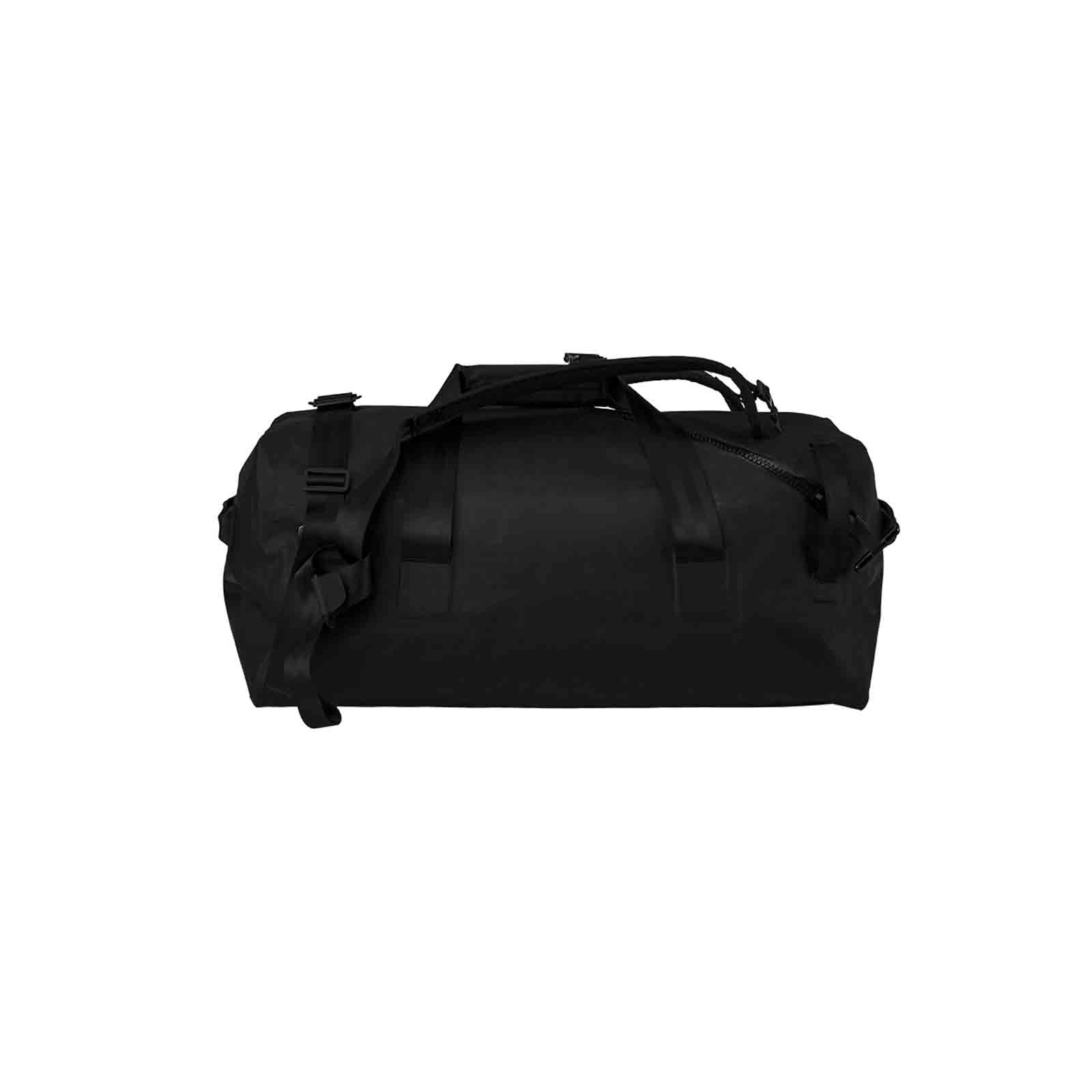 Subtech Duffelbag 45L Black Edition mit robusten Tragegriffen, Schultergurt und wasserabweisender Konstruktion. Kompakte Ausrüstungstasche für Reisen, Bootssport, Wasserrettung, Outdoor-Abenteuer und den sicheren Transport von persönlicher Ausrüstung.